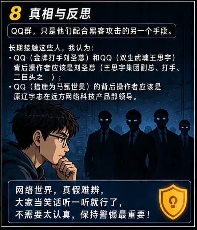 《QQ群的骇人言论》漫画