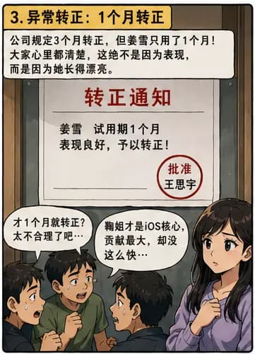《老赖王思宇与漂亮女程序员姜雪的故事》漫画