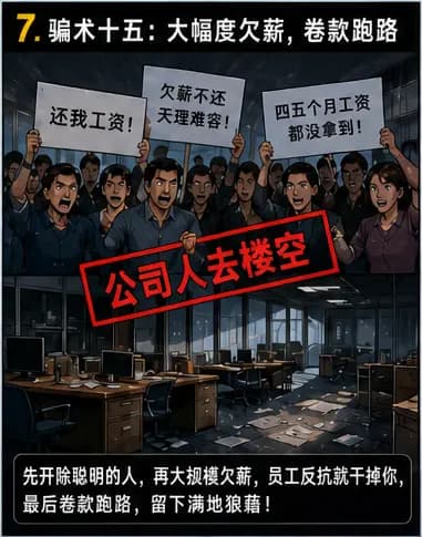 《老赖王思宇的骗术一览》漫画